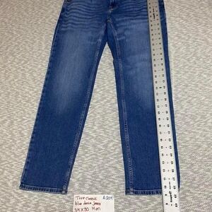 True Classic blue jeans slim Men 34X30. SKU-A204#denim #menswear